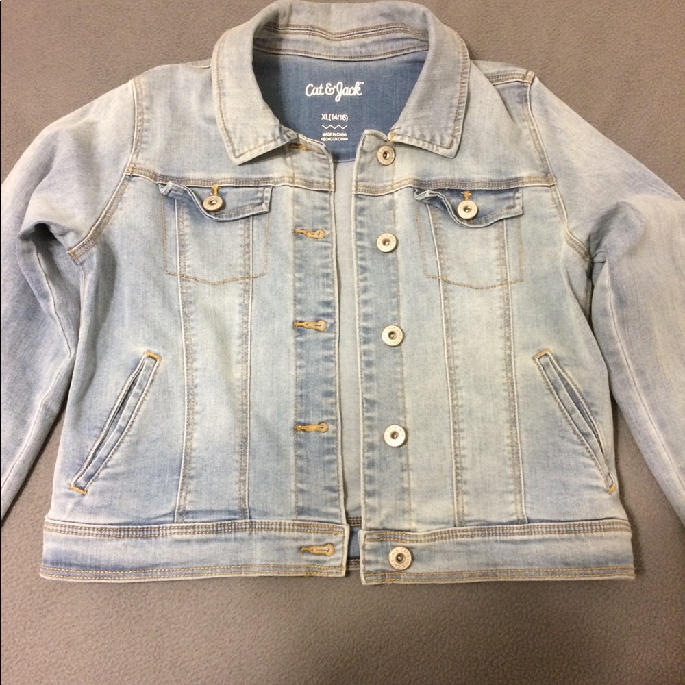 Girls’ Blue Jean Jacket